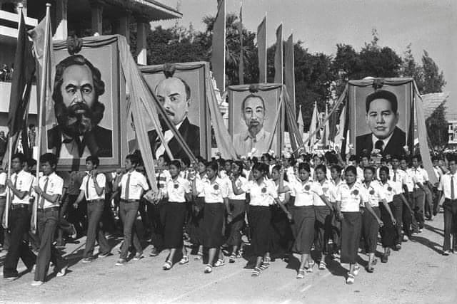 柬越战争 后的一次纪念活动