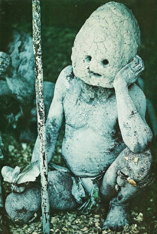 巴布亚新几内亚阿萨罗河谷(Asaro River Valley)“泥人”(Mudmen)部落传统,拍摄于1969年7月