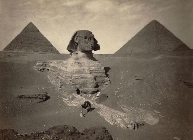 1878年，埃及的狮身人面像（Sphinx）