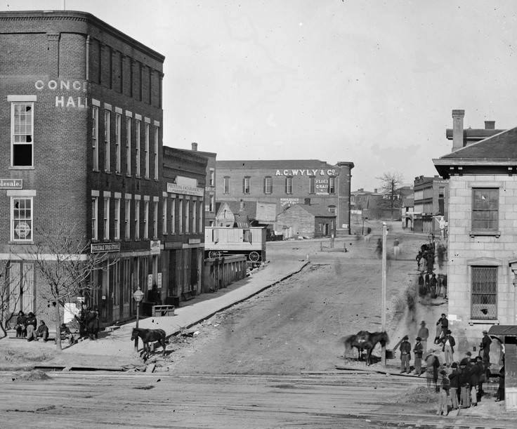 1800年代的美国佐治亚州亚特兰大市