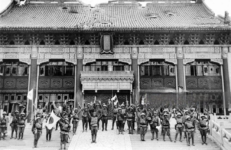 民国二十六年（1937年），日军占领上海市政府