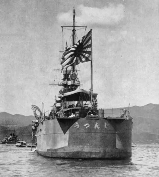 神通号（Jintsu）是旧日本海军川内型轻巡洋舰的 2 号舰