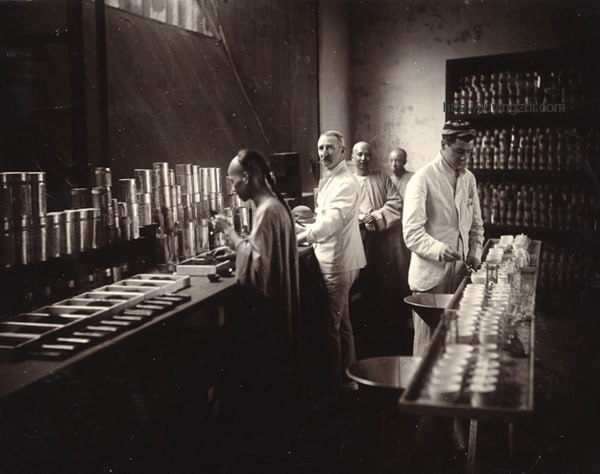 清末，外国人主持的茶叶品鉴分级