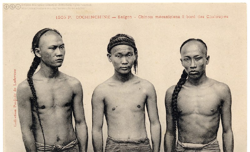 德国人拍摄的晚清中国人 1900