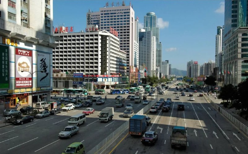 21世纪初建设中的深圳21世纪初建设中的深圳