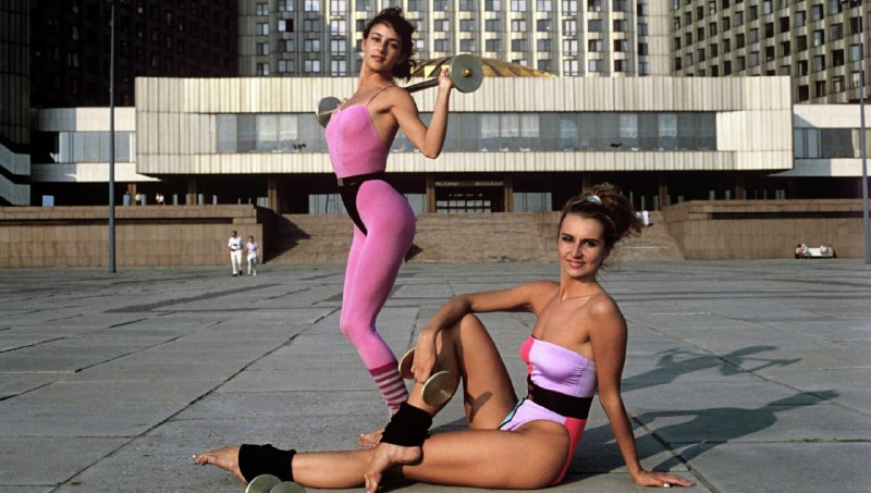 列宁格勒塑形俱乐部“Olympus”的女性成员，1988年