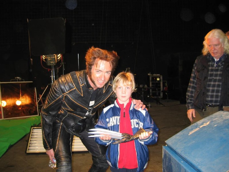 2010年，第一部X战警时的金刚狼