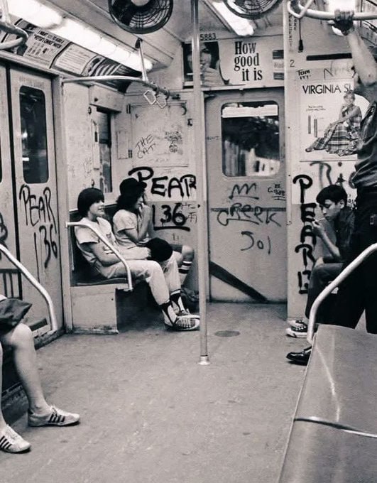 1970 年纽约地铁的一瞥