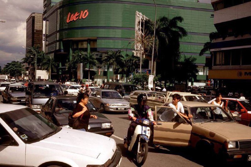 90 年代左右吉隆坡的照片 #马来西亚90 年代左右吉隆坡的照片 #马来西亚