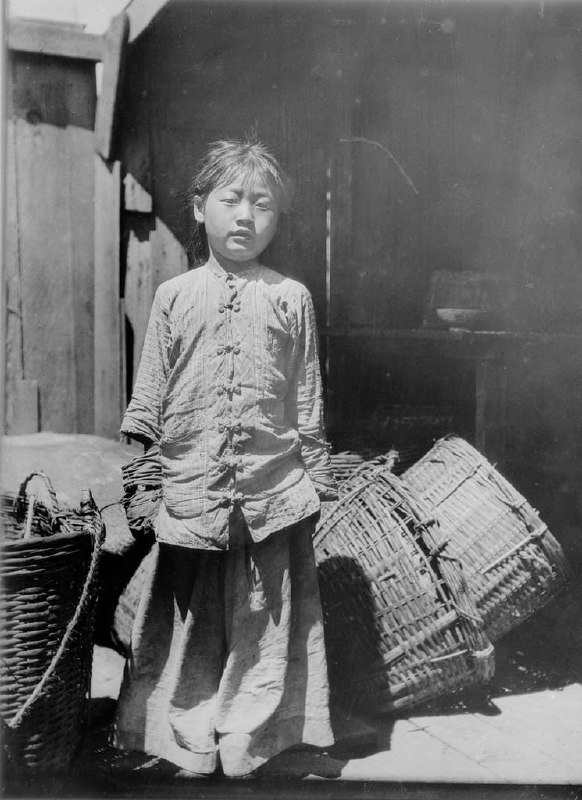 《鱼贩的女儿》，旧金山唐人街，1890-1900年