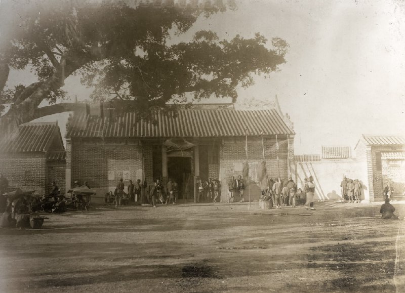 1898年，香港，新界划界委员会会议大楼，深圳