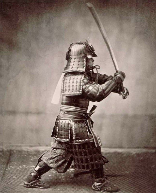 1860年代，江户幕府装甲日本武士