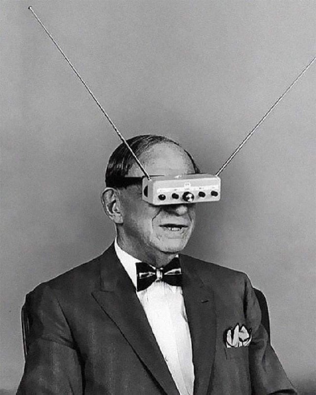 60年代实验的电视眼镜
