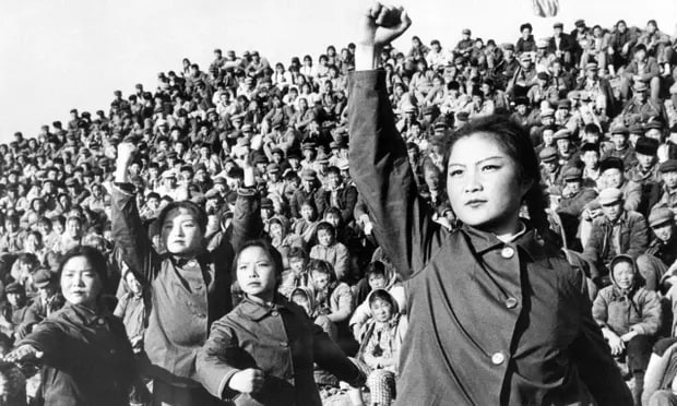 1966年，中国文化大革命期间的红卫兵