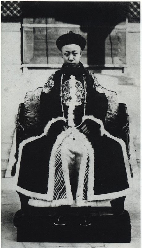 12岁的宣统皇帝溥仪