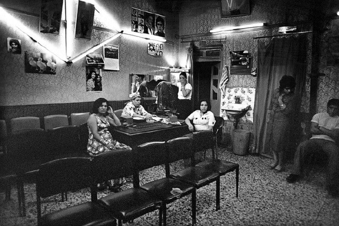 1975-1977年，伊朗，德黑兰的妓女