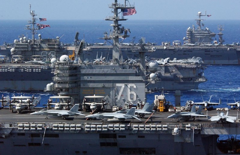 2007年，太平洋，美国海军勇敢之盾军演上登场的武器装备