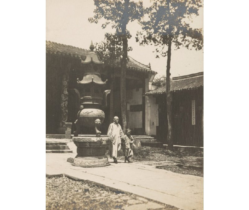 1908年，杭州福星道观大香炉