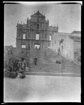 1918年，澳门，大三巴牌坊