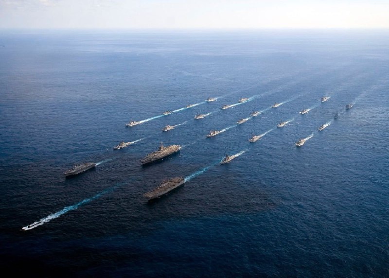 2007年，太平洋，美国海军勇敢之盾军演上登场的武器装备