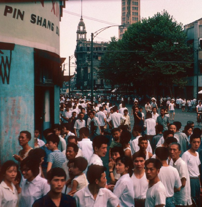 1976年，上海街景