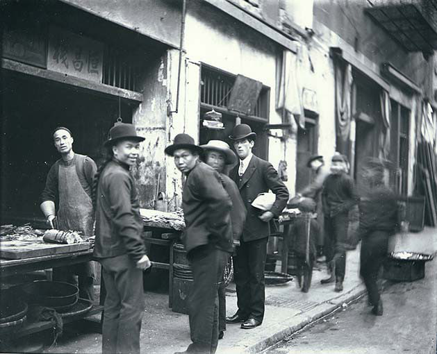 美国加利福尼亚州旧金山唐人街，约 1895 年