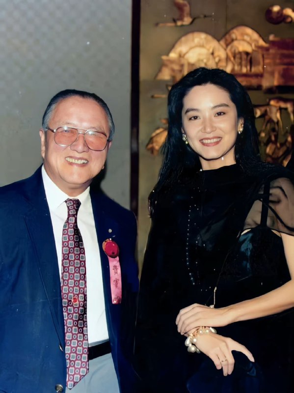 90年代林青霞到上海出席活动