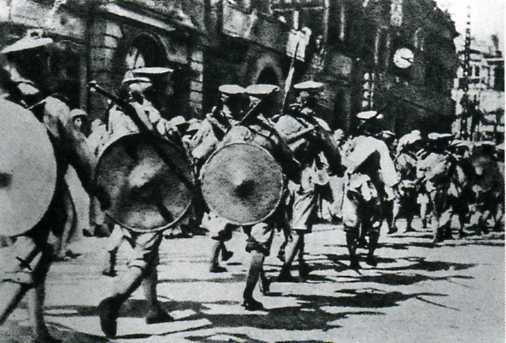 1927年北伐军进入武汉