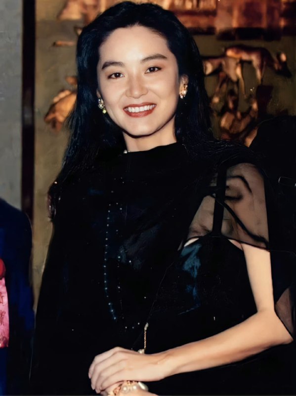 90年代林青霞到上海出席活动