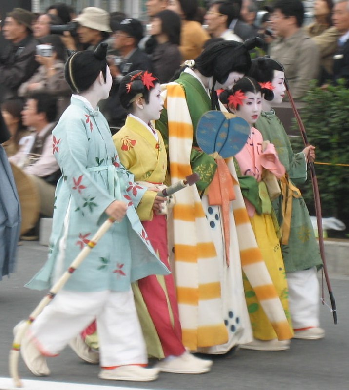 日本奈良时期的服装，8世纪晚期，2005年重建