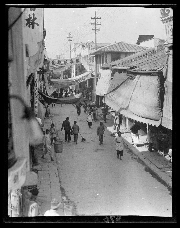 1918年，中国福建省，福州城中心大街