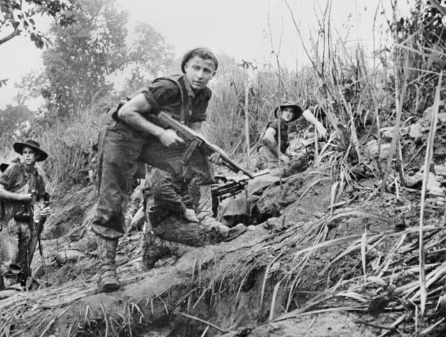 1943 年 7 月 29 日，Timbered Knoll 附近第 2/3 独立连的澳大利亚人