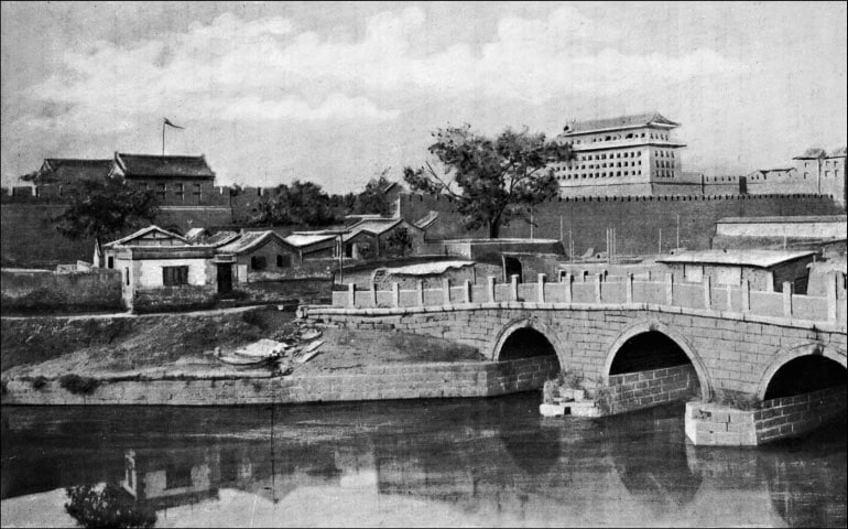 1900年，北京战役，东墙被俄罗斯军队占领