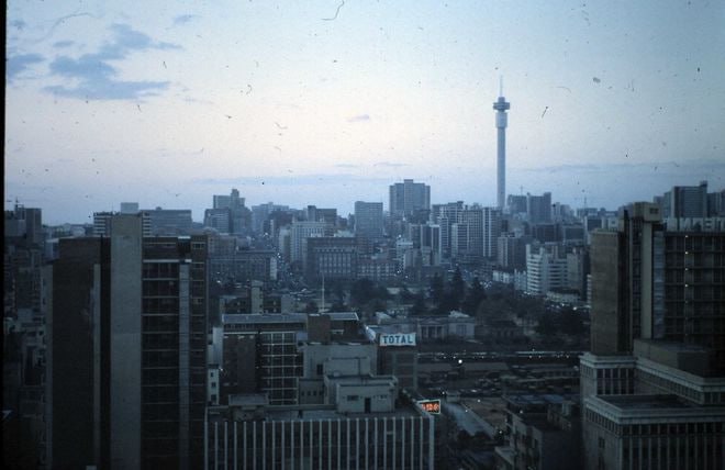 1970年，南非，约翰内斯堡的现代城市面貌，处处充满了现代化