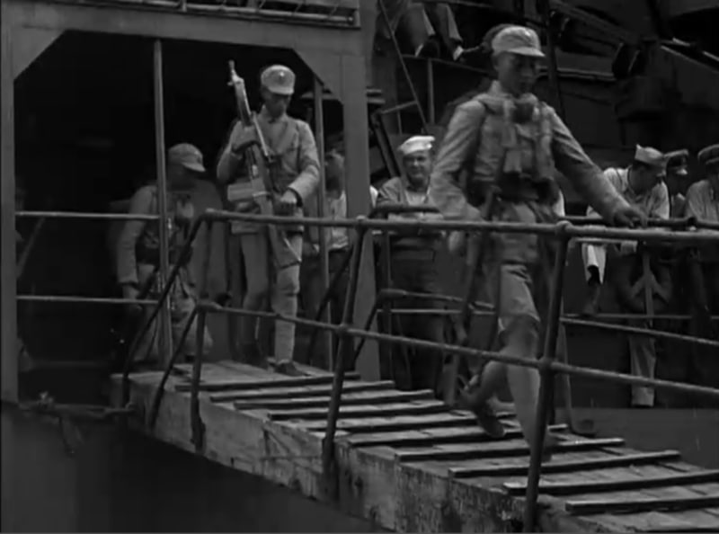 1945-10-17 中华民国 国民革命军第七十军登陆基隆港