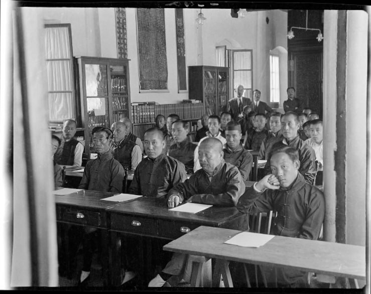 10年代末，北京，语言学校的考试