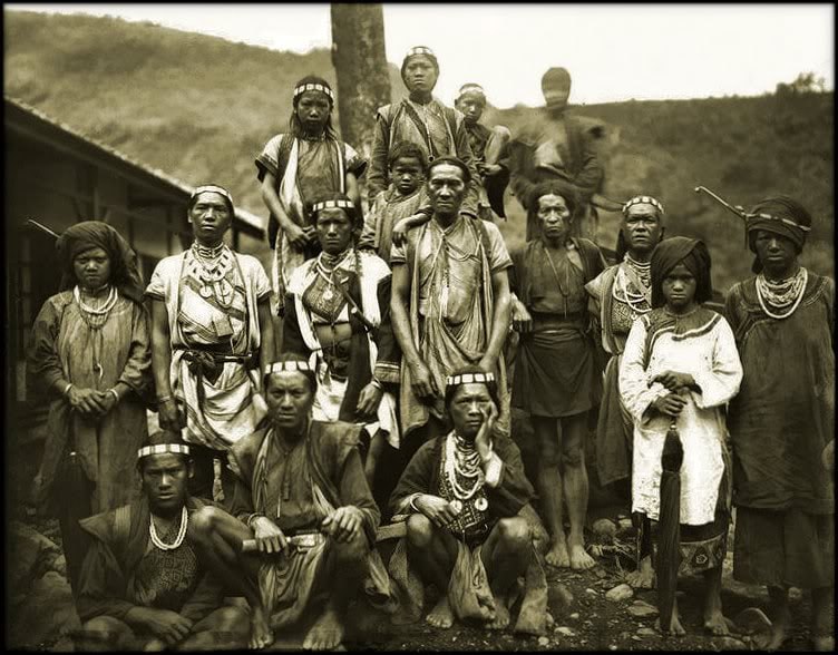 1900年，台湾原住民，布农族部落