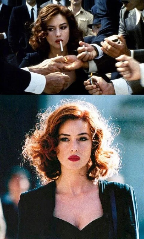 图一；莫妮卡·贝鲁奇和詹尼·范思哲，1995