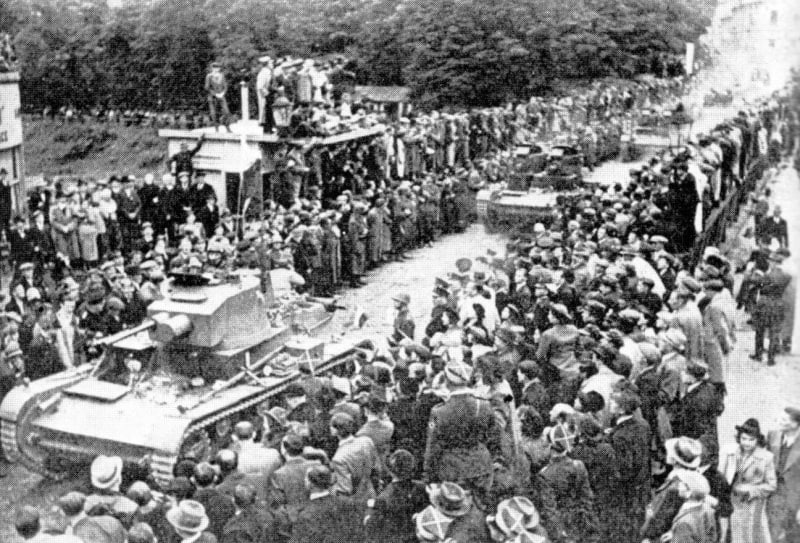 1938年，波兰吞并了捷克斯洛伐克的特兰斯奥尔扎地区，该地区有36%的波兰族居民